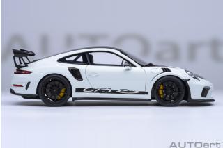 PORSCHE 911(991.2) GT3 RS WEISSACH PACKAGE 2017 (white) (COMPOSITE MODEL/FULL OPENINGS) ALLUFELGEN AUTOart 1:18