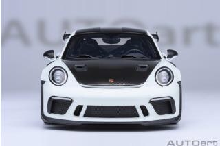 PORSCHE 911(991.2) GT3 RS WEISSACH PACKAGE 2017 (white) (COMPOSITE MODEL/FULL OPENINGS) ALLUFELGEN AUTOart 1:18