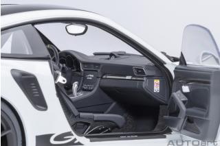 PORSCHE 911(991.2) GT3 RS WEISSACH PACKAGE 2017 (white) (COMPOSITE MODEL/FULL OPENINGS) ALLUFELGEN AUTOart 1:18