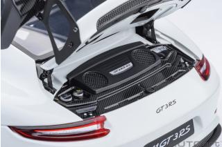 PORSCHE 911(991.2) GT3 RS WEISSACH PACKAGE 2017 (white) (COMPOSITE MODEL/FULL OPENINGS) ALLUFELGEN AUTOart 1:18