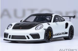 PORSCHE 911(991.2) GT3 RS WEISSACH PACKAGE 2017 (white) (COMPOSITE MODEL/FULL OPENINGS) ALLUFELGEN AUTOart 1:18
