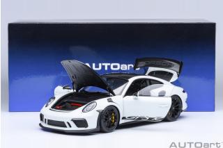 PORSCHE 911(991.2) GT3 RS WEISSACH PACKAGE 2017 (white) (COMPOSITE MODEL/FULL OPENINGS) ALLUFELGEN AUTOart 1:18