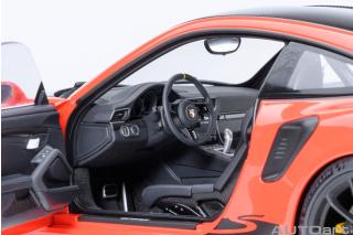 PORSCHE 911(991.2) GT3 RS WEISSACH PACKAGE 2017 (lava orange) (COMPOSITE MODEL/FULL OPENINGS) ALLUFELGENq AUTOart 1:18
