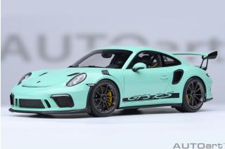 PORSCHE 911 (991.2) GT3 RS (mint green)  AUTOart 1:18