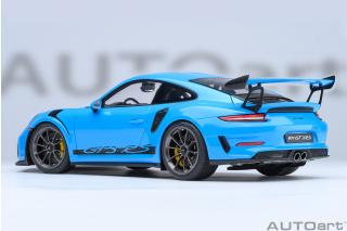 PORSCHE 911 (991.2) GT3 RS 2017 ( RIVIERA BLUE ) AUTOart 1:18 Composite