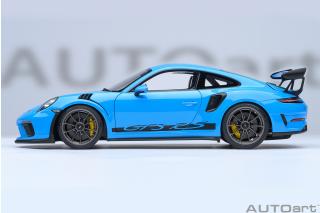 PORSCHE 911 (991.2) GT3 RS 2017 ( RIVIERA BLUE ) AUTOart 1:18 Composite