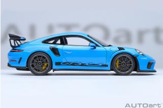 PORSCHE 911 (991.2) GT3 RS 2017 ( RIVIERA BLUE ) AUTOart 1:18 Composite