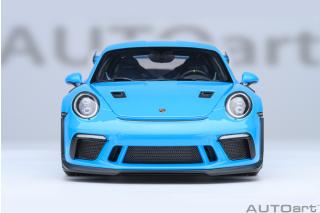 PORSCHE 911 (991.2) GT3 RS 2017 ( RIVIERA BLUE ) AUTOart 1:18 Composite