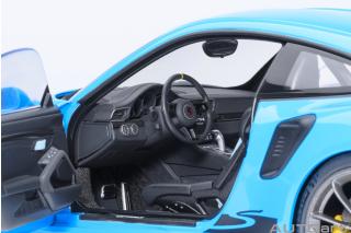 PORSCHE 911 (991.2) GT3 RS 2017 ( RIVIERA BLUE ) AUTOart 1:18 Composite