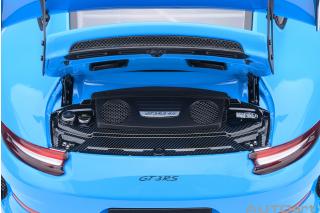 PORSCHE 911 (991.2) GT3 RS 2017 ( RIVIERA BLUE ) AUTOart 1:18 Composite