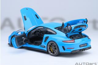 PORSCHE 911 (991.2) GT3 RS 2017 ( RIVIERA BLUE ) AUTOart 1:18 Composite