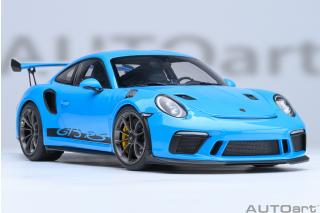 PORSCHE 911 (991.2) GT3 RS 2017 ( RIVIERA BLUE ) AUTOart 1:18 Composite