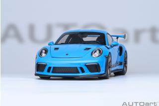 PORSCHE 911 (991.2) GT3 RS 2017 ( RIVIERA BLUE ) AUTOart 1:18 Composite