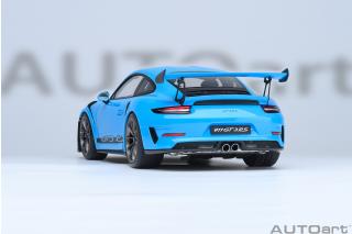 PORSCHE 911 (991.2) GT3 RS 2017 ( RIVIERA BLUE ) AUTOart 1:18 Composite