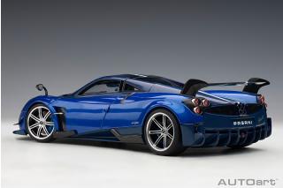 PAGANI HUAYRA BC 2016 (BLUE/CARBON) (COMPOSITE MODEL/FULL OPENINGS) AUTOart 1:18