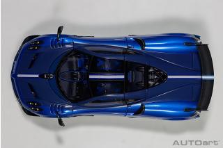 PAGANI HUAYRA BC 2016 (BLUE/CARBON) (COMPOSITE MODEL/FULL OPENINGS) AUTOart 1:18