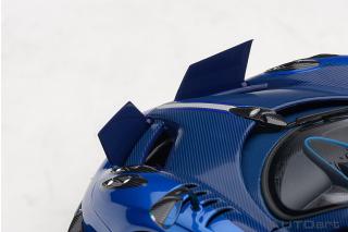 PAGANI HUAYRA BC 2016 (BLUE/CARBON) (COMPOSITE MODEL/FULL OPENINGS) AUTOart 1:18