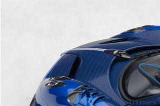 PAGANI HUAYRA BC 2016 (BLUE/CARBON) (COMPOSITE MODEL/FULL OPENINGS) AUTOart 1:18