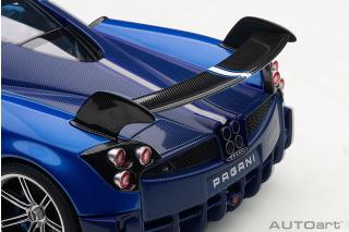 PAGANI HUAYRA BC 2016 (BLUE/CARBON) (COMPOSITE MODEL/FULL OPENINGS) AUTOart 1:18