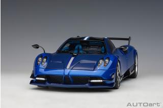 PAGANI HUAYRA BC 2016 (BLUE/CARBON) (COMPOSITE MODEL/FULL OPENINGS) AUTOart 1:18