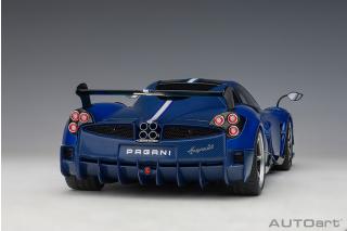 PAGANI HUAYRA BC 2016 (BLUE/CARBON) (COMPOSITE MODEL/FULL OPENINGS) AUTOart 1:18