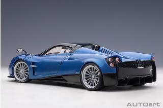 PAGANI HUAYRA ROADSTER 2017 (BLUE FRANCIA) (COMPOSITE MODEL/FULL OPENINGS) AUTOart 1:18