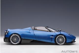 PAGANI HUAYRA ROADSTER 2017 (BLUE FRANCIA) (COMPOSITE MODEL/FULL OPENINGS) AUTOart 1:18