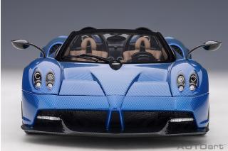 PAGANI HUAYRA ROADSTER 2017 (BLUE FRANCIA) (COMPOSITE MODEL/FULL OPENINGS) AUTOart 1:18