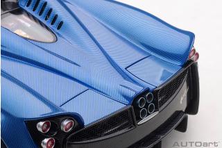 PAGANI HUAYRA ROADSTER 2017 (BLUE FRANCIA) (COMPOSITE MODEL/FULL OPENINGS) AUTOart 1:18