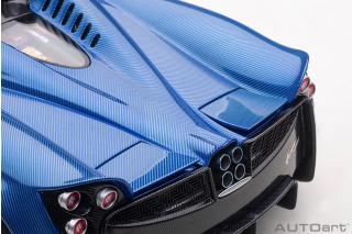 PAGANI HUAYRA ROADSTER 2017 (BLUE FRANCIA) (COMPOSITE MODEL/FULL OPENINGS) AUTOart 1:18