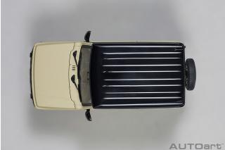 Suzuki Jimny 2018 (JB64)(660cc/RHD) (chiffon Ivory mit schwarzem Dach) (composite model/full openings)  AUTOart 1:18