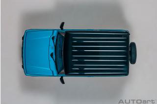 Suzuki Jimny 2018 (JB64)(660cc/RHD) (brisk blue metallic/bluish black pearl metallic roof) (composite model/full openings) AUTOart 1:18
