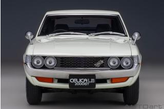 Toyota Celica Liftback 2000 GT (RA25) 1973 (white) (composite model/full openings)  AUTOart 1:18