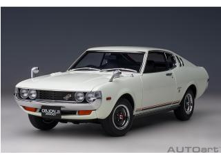 Toyota Celica Liftback 2000 GT (RA25) 1973 (white) (composite model/full openings)  AUTOart 1:18