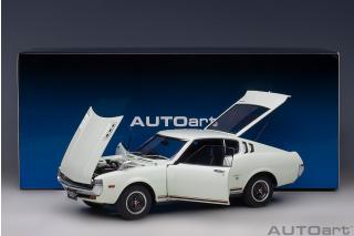 Toyota Celica Liftback 2000 GT (RA25) 1973 (white) (composite model/full openings)  AUTOart 1:18