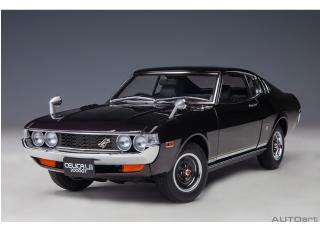 Toyota Celica Liftback 2000 GT (RA25) 1973 (dark purple metallic) (composite model/full openings)  AUTOart 1:18