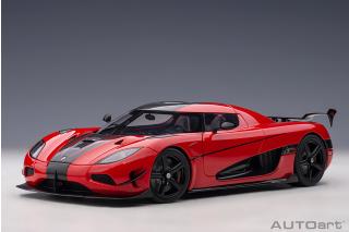 Koenigsegg Agera RS 2015 (chilli red/carbon black/black accents) (composite model/full openings) AUTOart 1:18