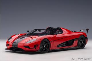 Koenigsegg Agera RS 2015 (chilli red/carbon black/black accents) (composite model/full openings) AUTOart 1:18