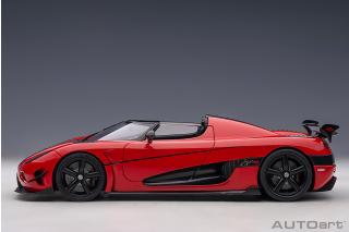 Koenigsegg Agera RS 2015 (chilli red/carbon black/black accents) (composite model/full openings) AUTOart 1:18