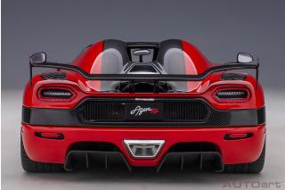 Koenigsegg Agera RS 2015 (chilli red/carbon black/black accents) (composite model/full openings) AUTOart 1:18