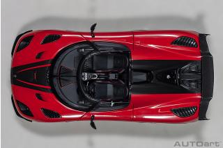 Koenigsegg Agera RS 2015 (chilli red/carbon black/black accents) (composite model/full openings) AUTOart 1:18