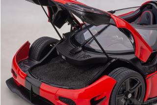 Koenigsegg Agera RS 2015 (chilli red/carbon black/black accents) (composite model/full openings) AUTOart 1:18