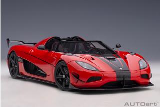 Koenigsegg Agera RS 2015 (chilli red/carbon black/black accents) (composite model/full openings) AUTOart 1:18