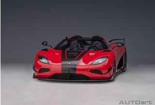 Koenigsegg Agera RS 2015 (chilli red/carbon black/black accents) (composite model/full openings) AUTOart 1:18