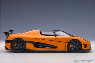 Koenigsegg Agera RS 2015 (cone orange/carbon black/ silver accents) (composite model/full openings) AUTOart 1:18