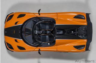 Koenigsegg Agera RS 2015 (cone orange/carbon black/ silver accents) (composite model/full openings) AUTOart 1:18