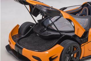 Koenigsegg Agera RS 2015 (cone orange/carbon black/ silver accents) (composite model/full openings) AUTOart 1:18