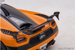 Koenigsegg Agera RS 2015 (cone orange/carbon black/ silver accents) (composite model/full openings) AUTOart 1:18