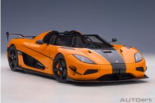 Koenigsegg Agera RS 2015 (cone orange/carbon black/ silver accents) (composite model/full openings) AUTOart 1:18