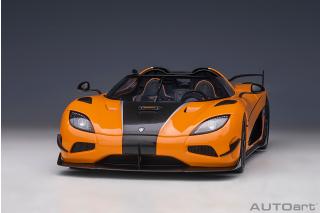 Koenigsegg Agera RS 2015 (cone orange/carbon black/ silver accents) (composite model/full openings) AUTOart 1:18